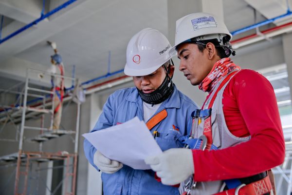 Industrial boiler room installation and service